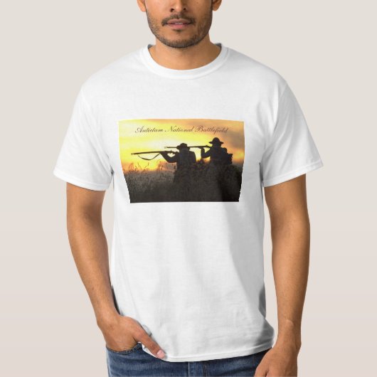 T-shirt voor Burgeroorlog Buff - Antietamslagveld (Voorkant)