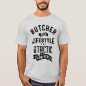 T-shirt voor butcher-functieteken voor Mannen vrou (Voorkant)