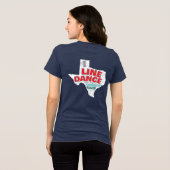 T-shirt voor Common Sense Line Dance (Achterkant volledig)