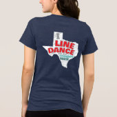 T-shirt voor Common Sense Line Dance (Achterkant)