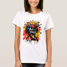 T-shirt voor creatieve expressie en artiesten