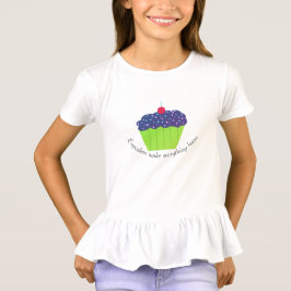 T-shirt voor cupcake