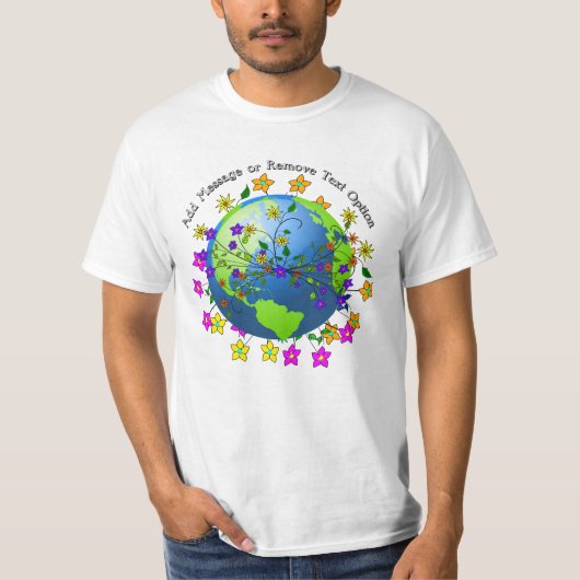 T-shirt voor Dag van de Aarde (Voorkant)