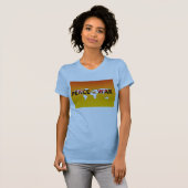 T-shirt voor dames (Voorkant volledig)