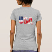 T-shirt voor dames (Achterkant)