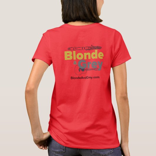 T-shirt voor dames (Achterkant)
