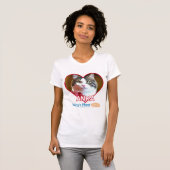T-shirt voor dames (Voorkant volledig)