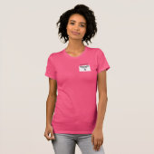 T-shirt voor dames (Voorkant volledig)