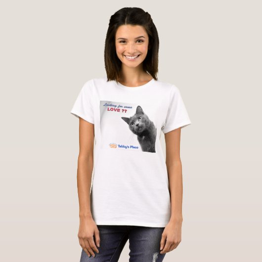 T-shirt voor dames (Voorkant volledig)