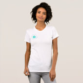 T-shirt voor dames (Voorkant volledig)