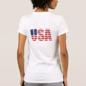 T-shirt voor dames (Achterkant)