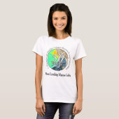 T-shirt (voor dames): Basic, Oce/Geo (Voorkant volledig)