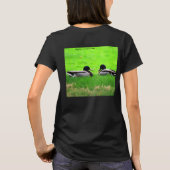 T-shirt voor dames eenden (Achterkant)