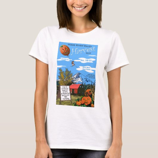 T-shirt voor dames in Limoen (Voorkant)