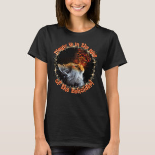 T-shirt voor dames, Magic zit in de ogen