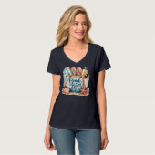 T-shirt voor dames met Beach Bum (Voorkant volledig)