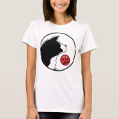 T-shirt voor dames met MARS logo head & disc (Voorkant)
