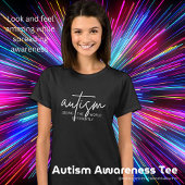 T-shirt voor dames over bewustzijn van autisme