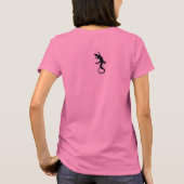 T-shirt voor dames Retiel Kunst Dames Shirten (Achterkant)