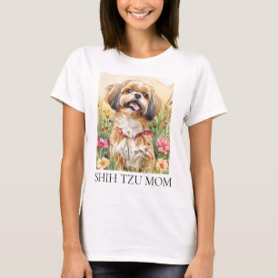 T-shirt voor dames - Shih Tzu Mom
