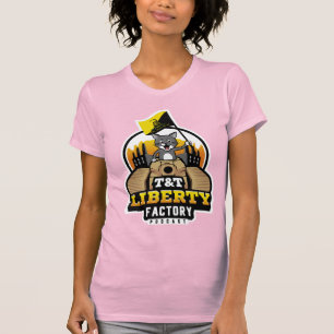 T-shirt voor dames van T&T Liberty Factory