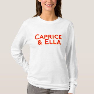 T-shirt voor dameskaapjes en hoes van Ella Long