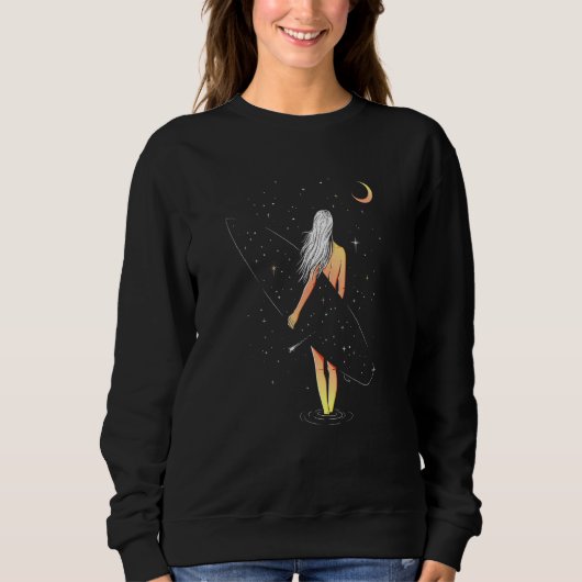 T-shirt voor damessurfer (Voorkant)