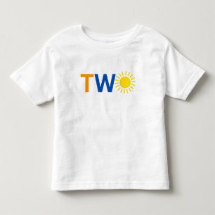 T-shirt voor de 2e verjaardag