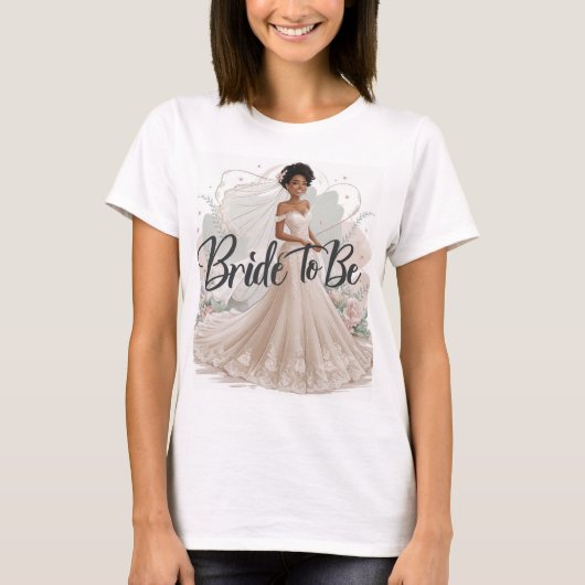 T-shirt voor de aanstaande bruid (Voorkant)