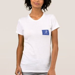 T-shirt voor de achillespees van het blog Women's 