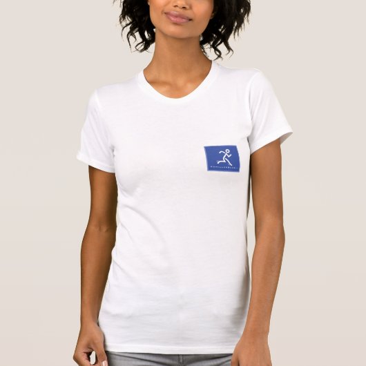 T-shirt voor de achillespees van het blog Women's  (Voorkant)