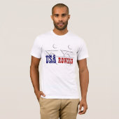 T-shirt voor de Amerikaanse roeisport (Voorkant volledig)
