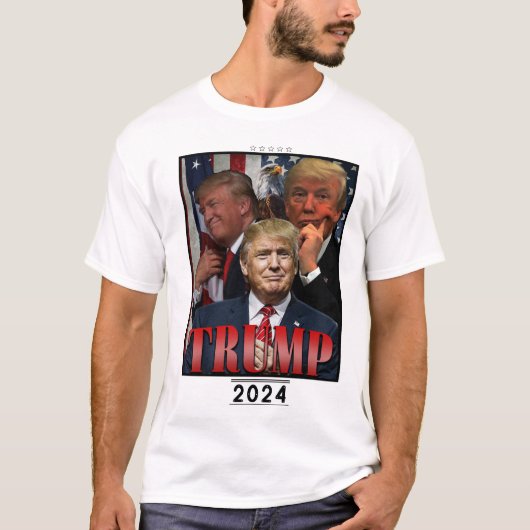 T-shirt voor de Amerikaanse verkiezingen 2024 (Voorkant)