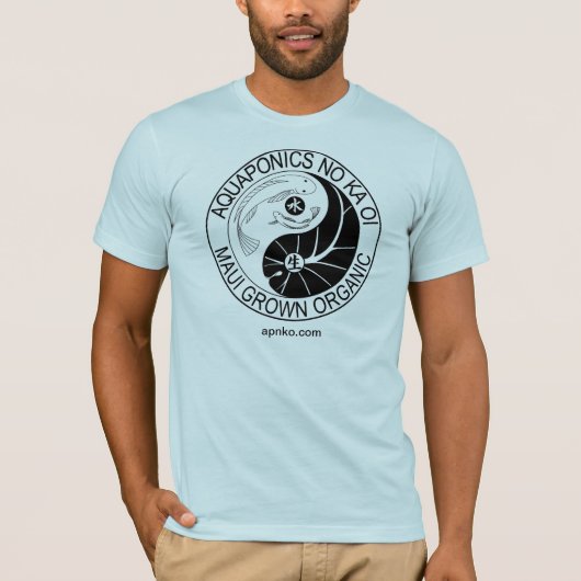 T-shirt voor de Aquaponics uit Maui, Hawaii (Voorkant)