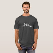T-shirt voor de bakker (Voorkant volledig)