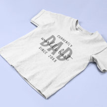 T-Shirt voor de beste papa ter wereld sinds 20XX