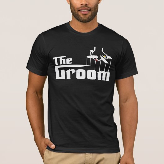 T-shirt voor de bruidegom (beste versie) (Voorkant)