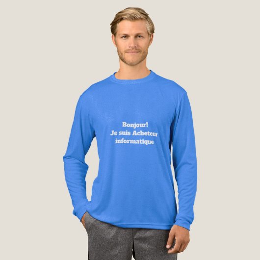 T-shirt voor de computerkoper (Voorkant)