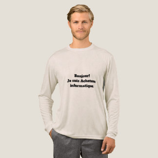 T-shirt voor de computerkoper
