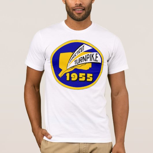 T-shirt voor de Connecticut (Voorkant)