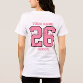 T-shirt voor de eindexamenklas van 2026 (Achterkant)