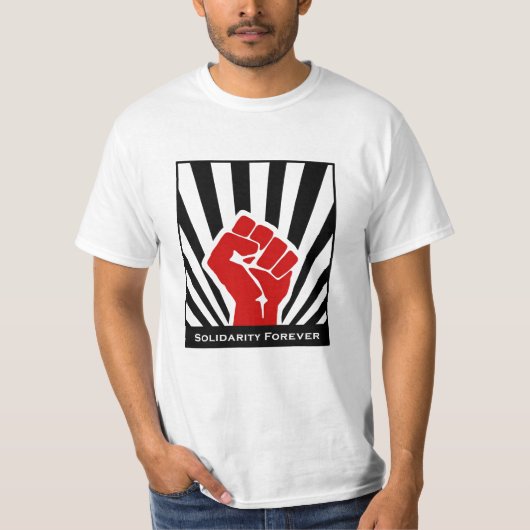 T-shirt voor de Europese Unie voor de Arbeidsorgan (Voorkant)