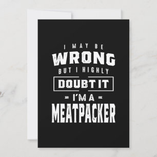 T-shirt voor de functie Meatpacher-functie voor Ma Kaart