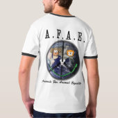 T-shirt voor de gelijkheid van dieren #2 (Achterkant)