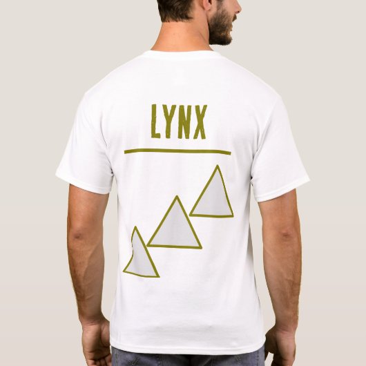 T-shirt voor de gipsplaat (Achterkant)