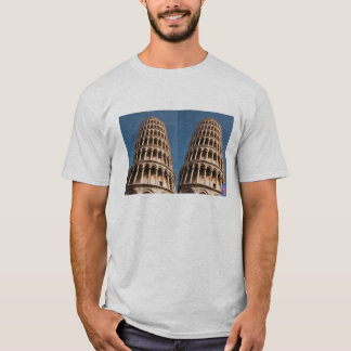 T-shirt voor de leaningtoren