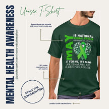 T-shirt voor de maand van de geestelijke gezondhei
