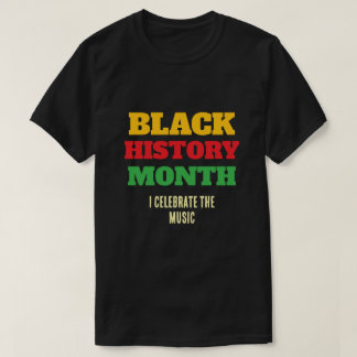 T-shirt voor de Maand van de zwarte geschiedenis