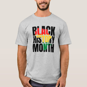 T-shirt voor de maand van de zwarte geschiedenis