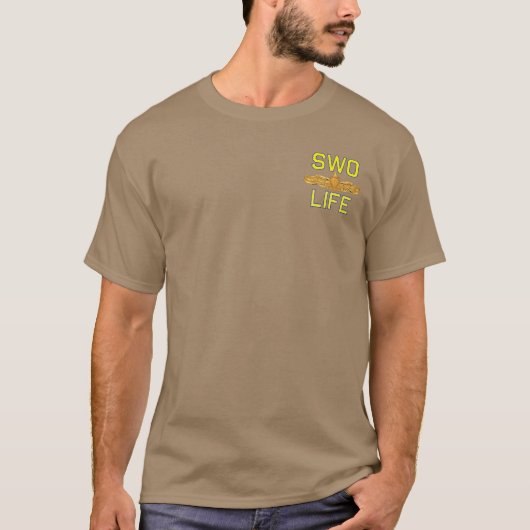 T-shirt voor de marinevervangende officier (SWO) (Voorkant)
